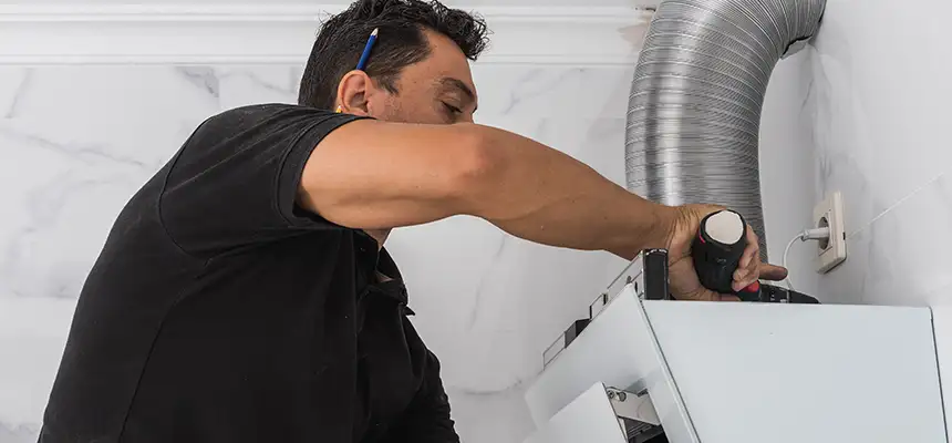 Precision In-wall Dryer Vent Cleaning & Rerouting Corrections in Fountain Valley, CA