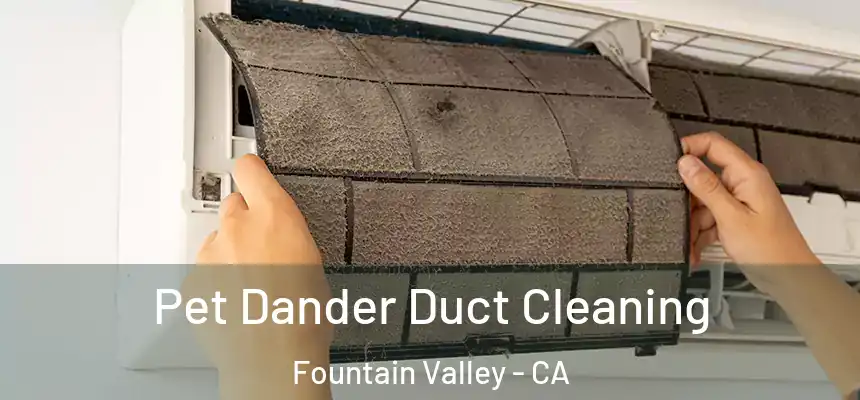 Pet Dander Duct Cleaning Fountain Valley - CA